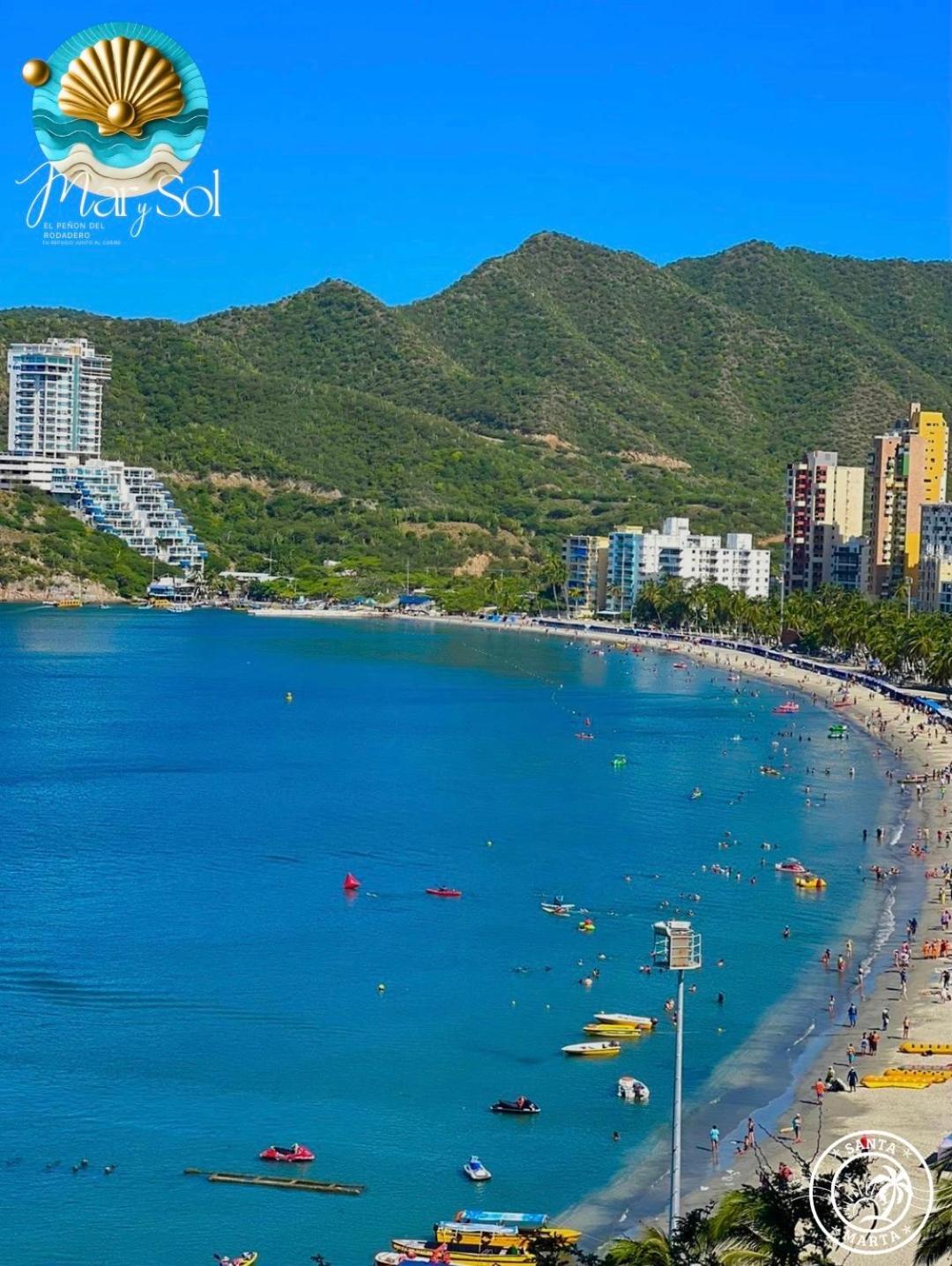 El Penon Del Rodadero 圣玛尔塔 外观 照片